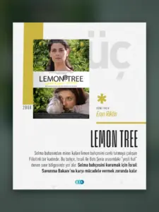 LEMON TREE — UFİDAB Filistin Kütüphanesi