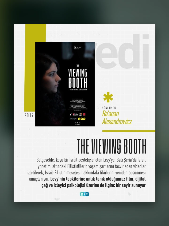 The Viewing Booth — UFİDAB Filistin Kütüphanesi